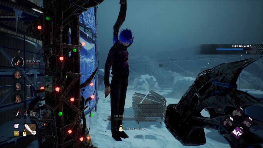 Feng Min chillin on a hook