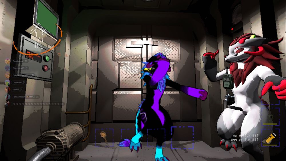 2 Wickerbeasts dancing in Lethal Company. 