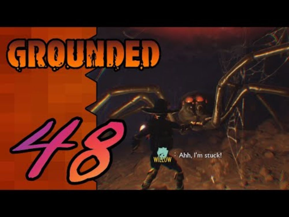 Let's Play Grounded |48| Widows, Wasps and Bad Decisions