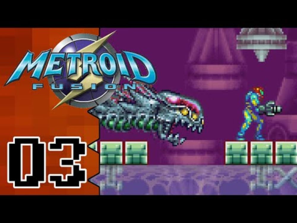 Let's Play Metroid Fusion |03| A Quick Dip