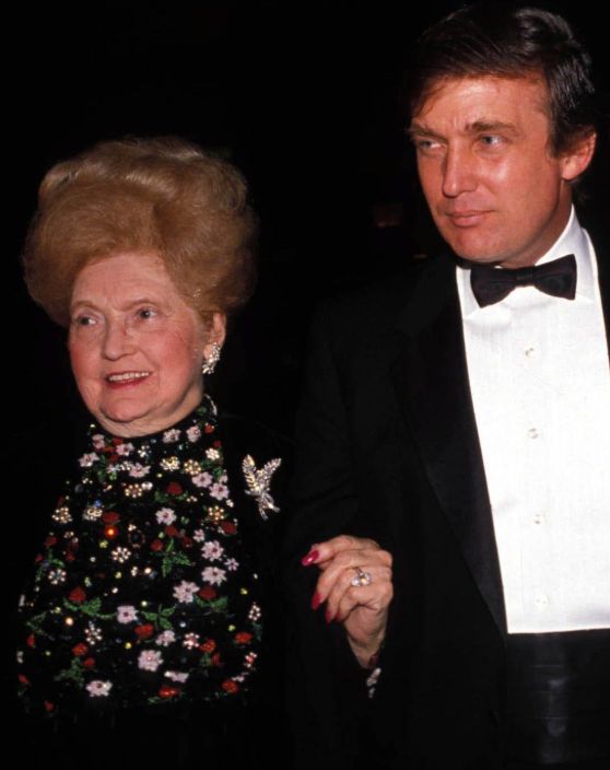 Mary and Donald Trump