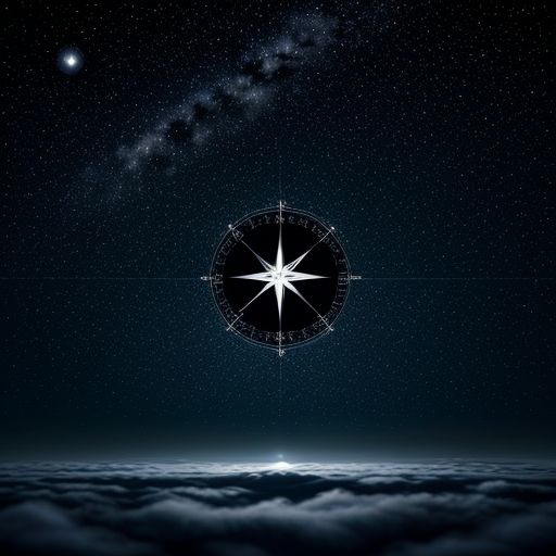 Inspirational quote: In the depths of uncertainty, find the courage to craft your own compass.