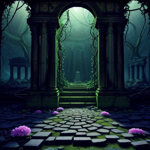 Inspirational quote: In the depths of demolition, a blueprint for eternity is written.