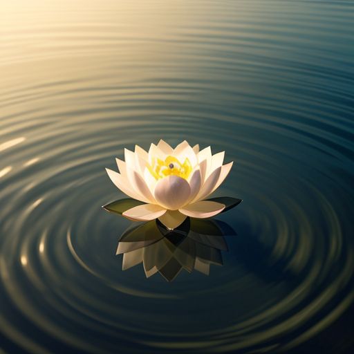 Inspirational quote: Like the lotus, strength is not in rigidity, but in the gentle unfolding of roots.