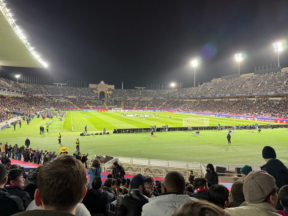 football (soccer) game that some of the Epsilon employees went to attend together