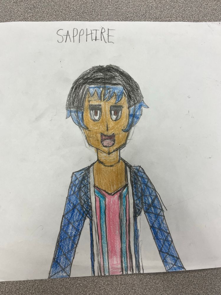 This Art is Sapphire Profile Art