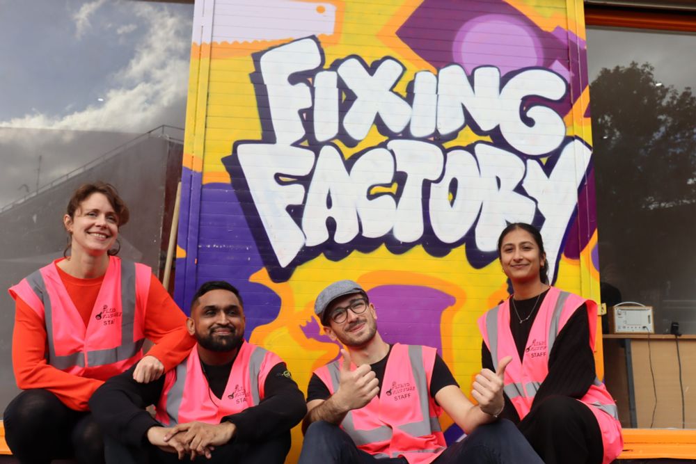 We’ve been awarded over £1m of National Lottery funding to roll out community Fixing Factories to more London high streets! - The Restart Project