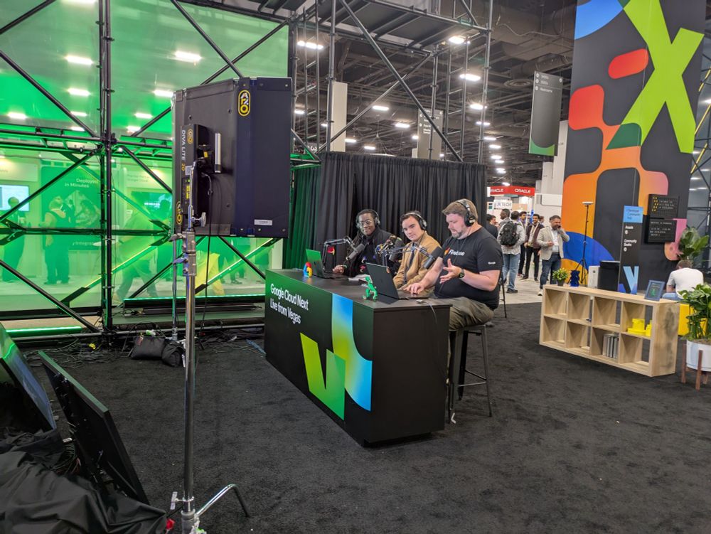 Aaron Wanjala and 2 guests Livestream from the Next '25 showfloor!