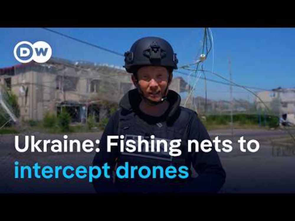 Ukrainians build low-tech defense against Russian drones | DW News