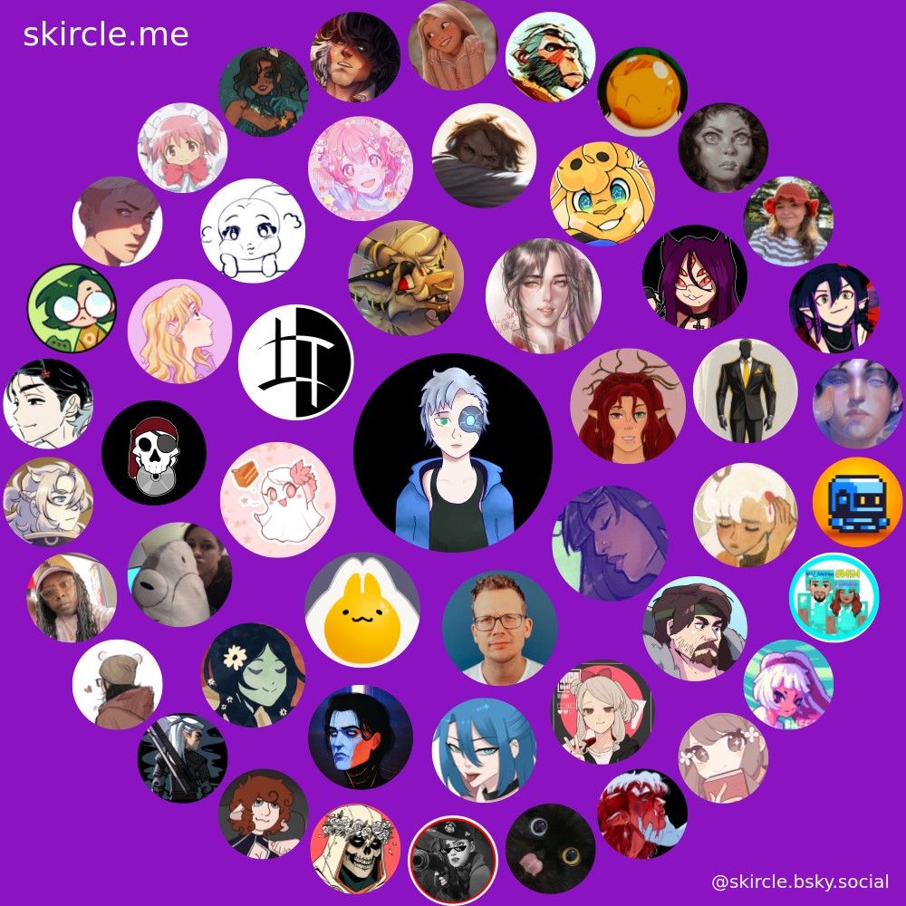 skircle with me in the center