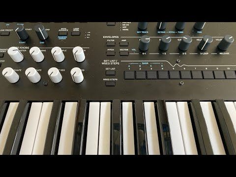 Korg wavestate | þyngdarhrun | Deep Space Ambient Session