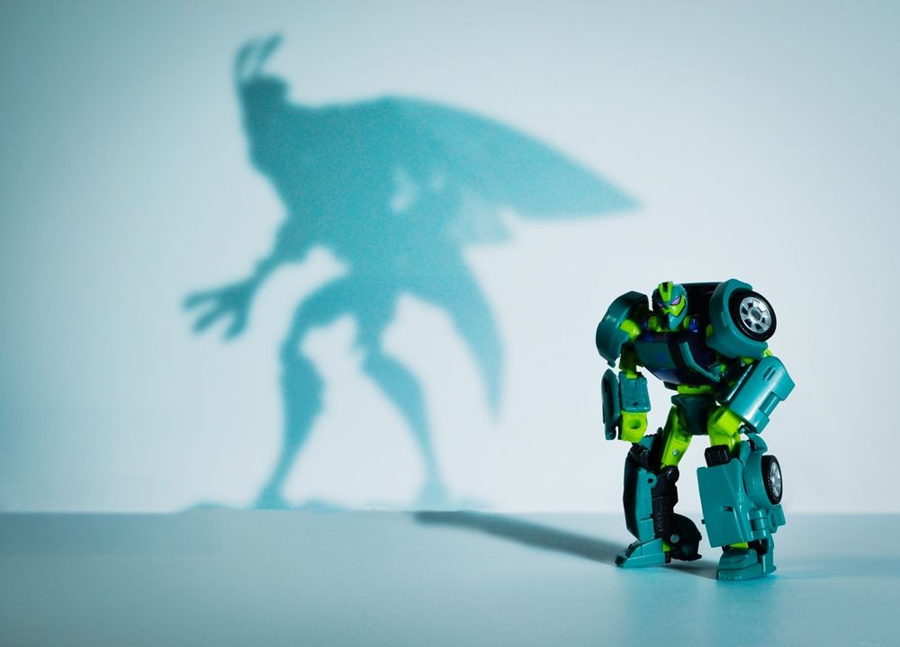 Transformers Animated Wasp and Waspinator