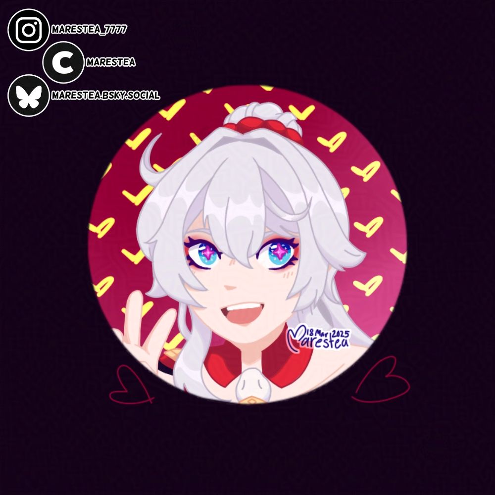 kiana fiery wishing star as a pfp