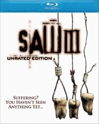 Saw III on blue ray 