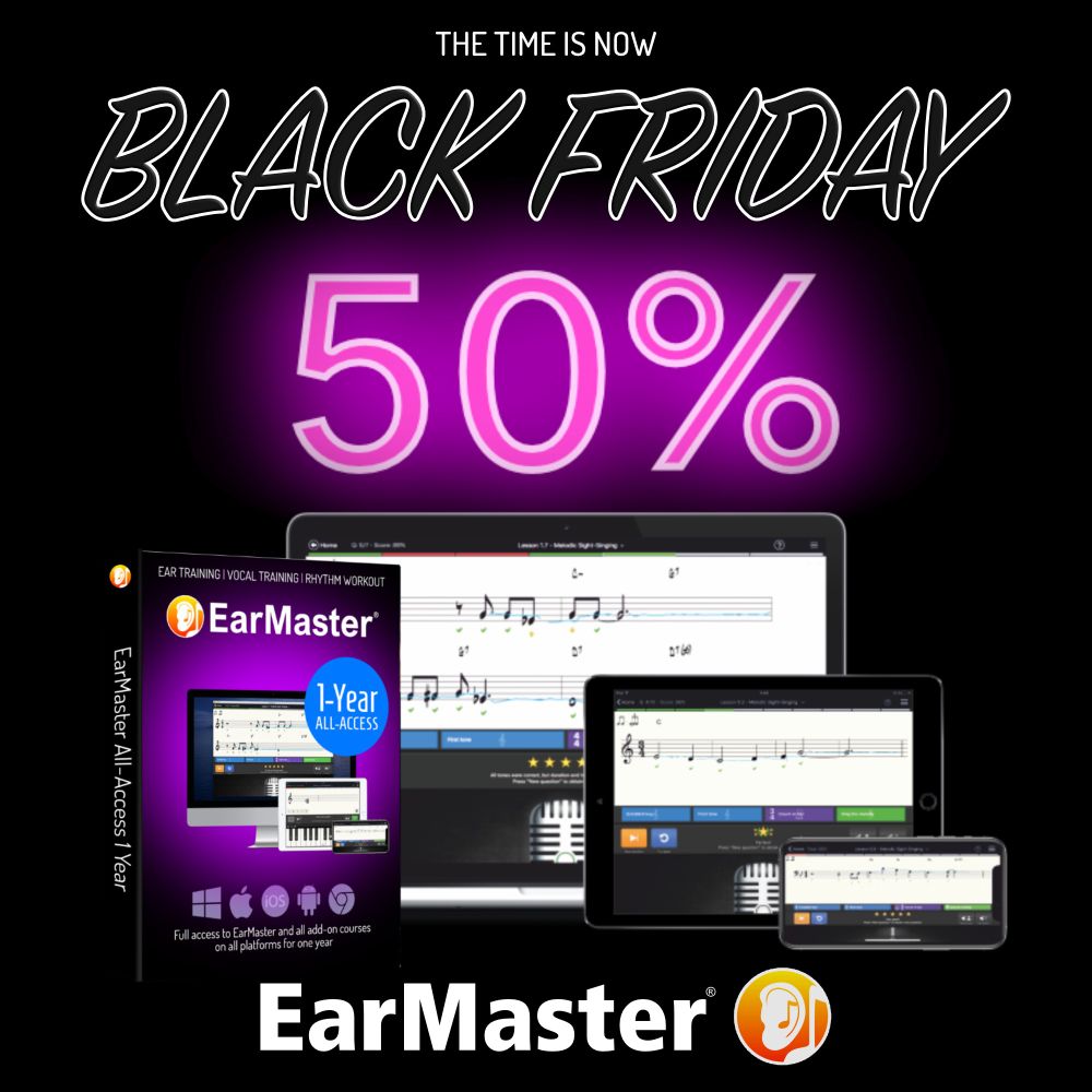 Become a better musician with EarMaster, the ultimate app for ear training, vocal training, rhythm mastery and core music theory. 