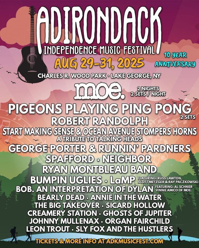 Festival lineup 