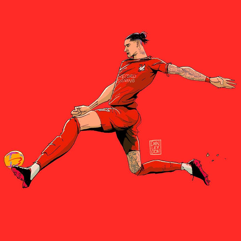 artwork of Darwin Nunez