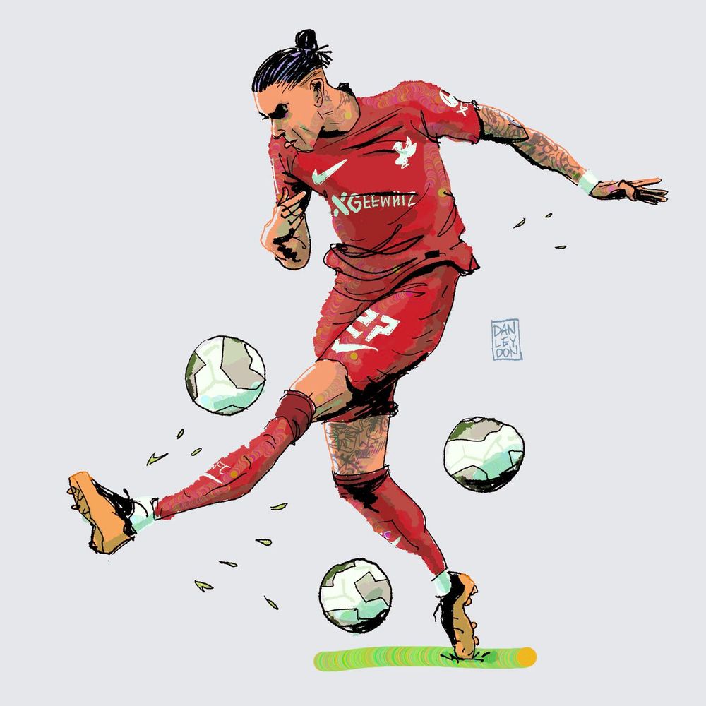 artwork of Darwin Nunez