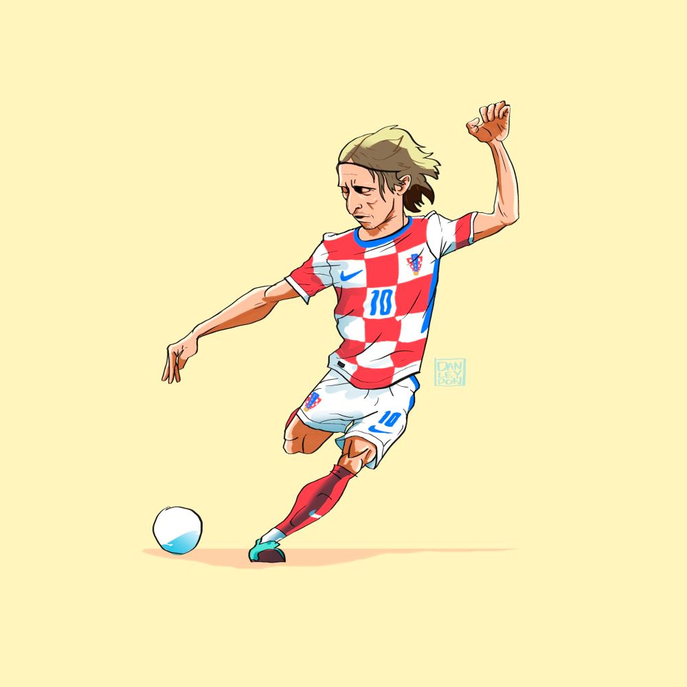 artwork of Modric