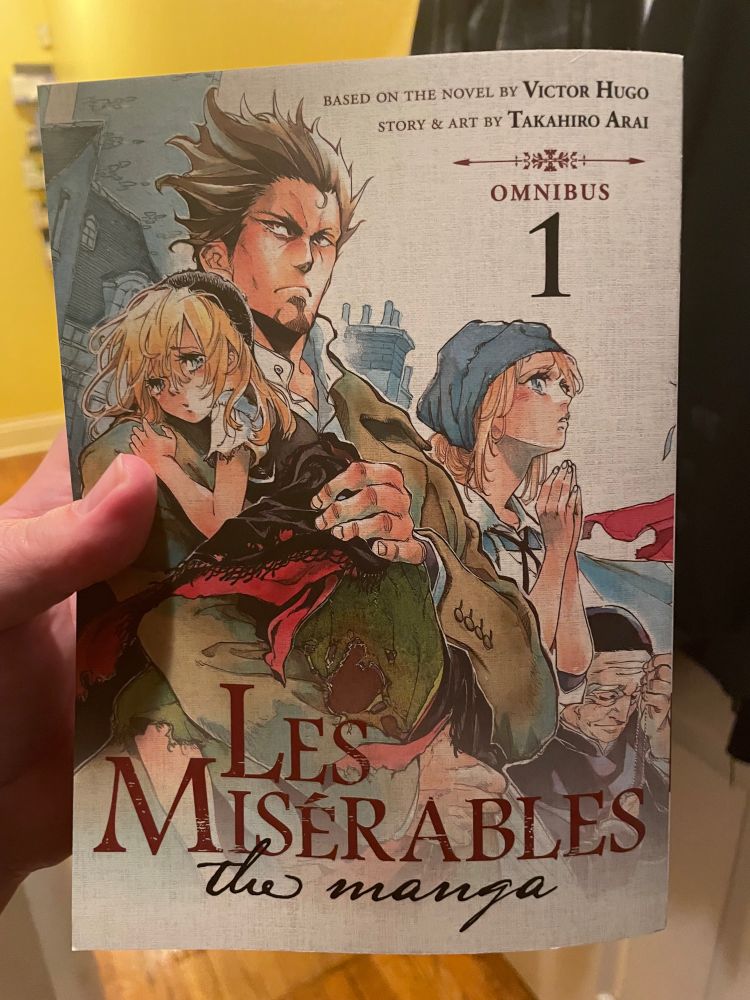 Les Miserables: The Manga, it looks badass as hell 