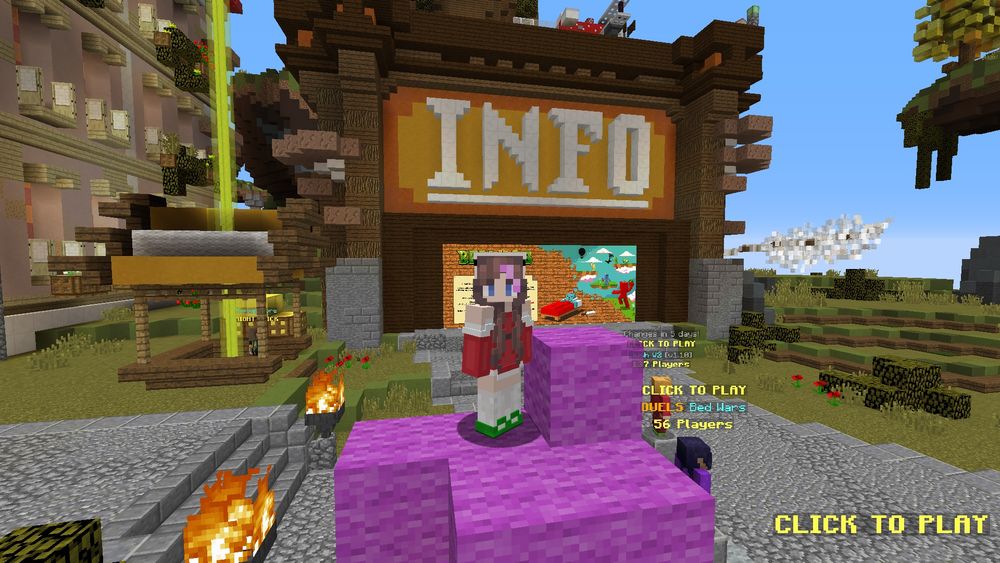 Christmas outfit on my Minecraft skin