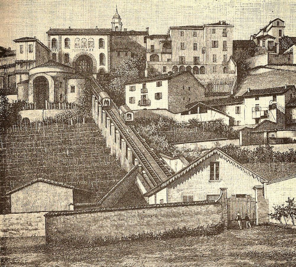 Funicolare di Biella in 1891