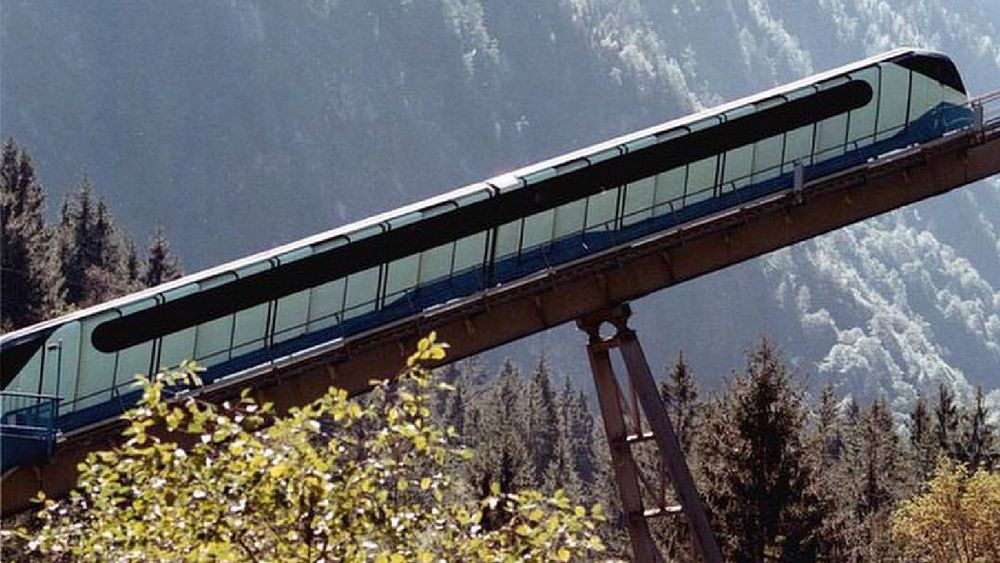 A Kaprun Gletscherbahn car as it was just before the tragedy.