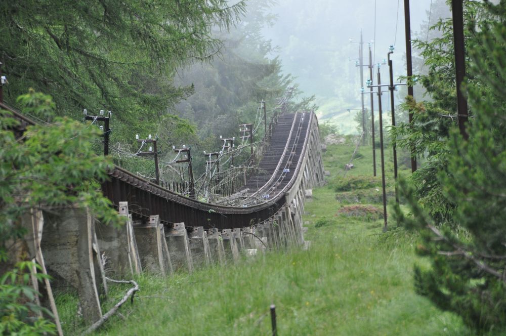 Barèges funiculaire du Pic de l'Ayré (1935-2000)