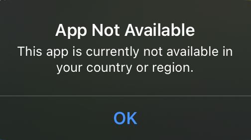 Apple App Store alert informing me that skylight.social is still not available in my region:

App Not Available
This app is currently not available in your country or region.