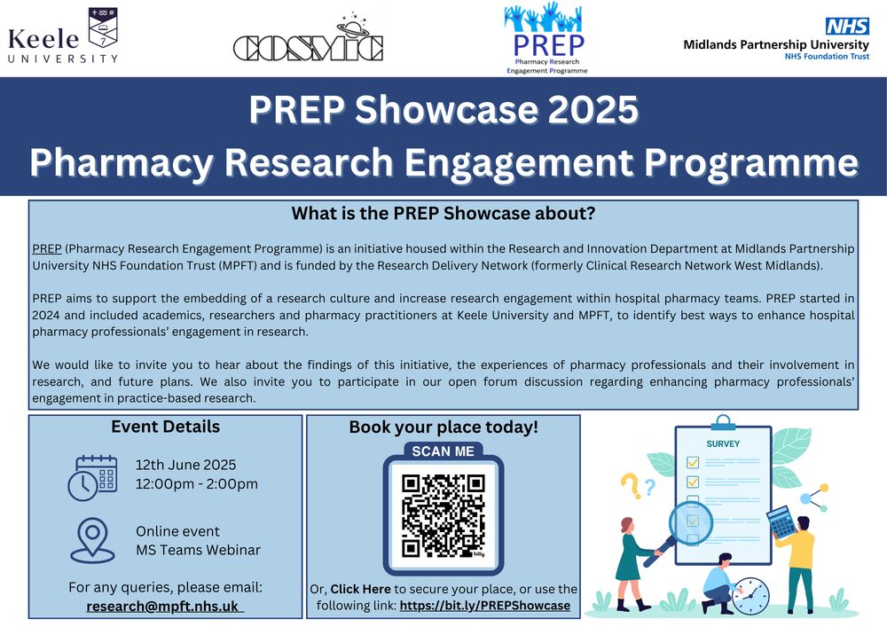 An information poster about the PREP showcase on 12th June 2025.