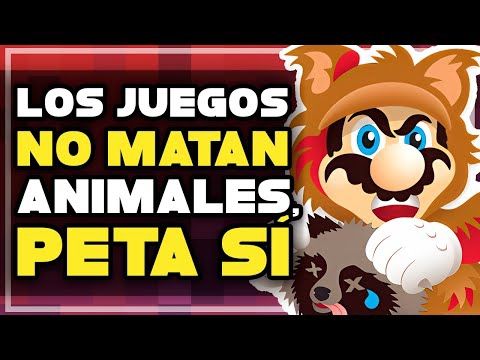 En los juegos no sufren animales, en PETA SÍ