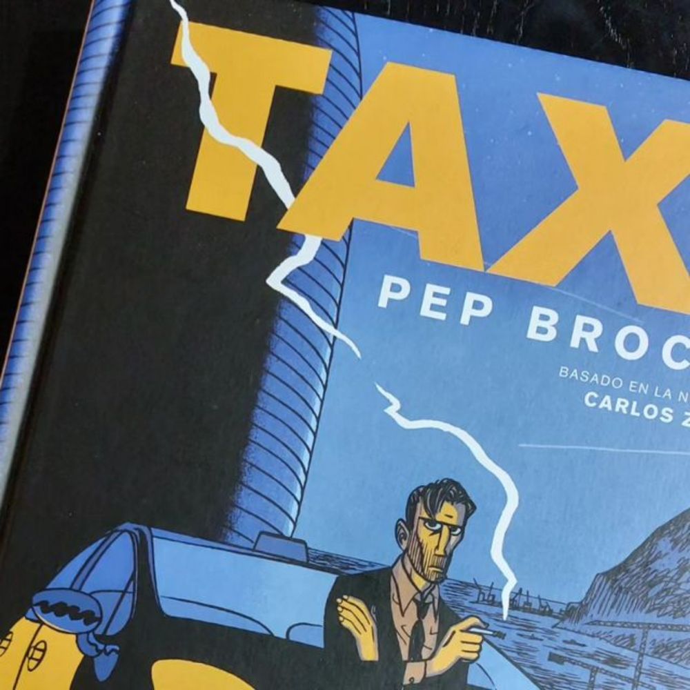 Instagrapa Comics on Instagram: "Taxi (de Pep Brocal, basado en la novela a de Carlos Zanón)

Menudo salto de extremo a extremo. Si alguien tuviera que explicar el rango de Pep Brocal lo tiene fácil o...