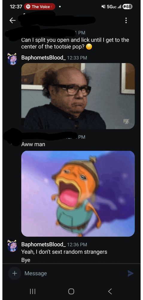 Nothing makes my pussy shrivel up more than shit like this