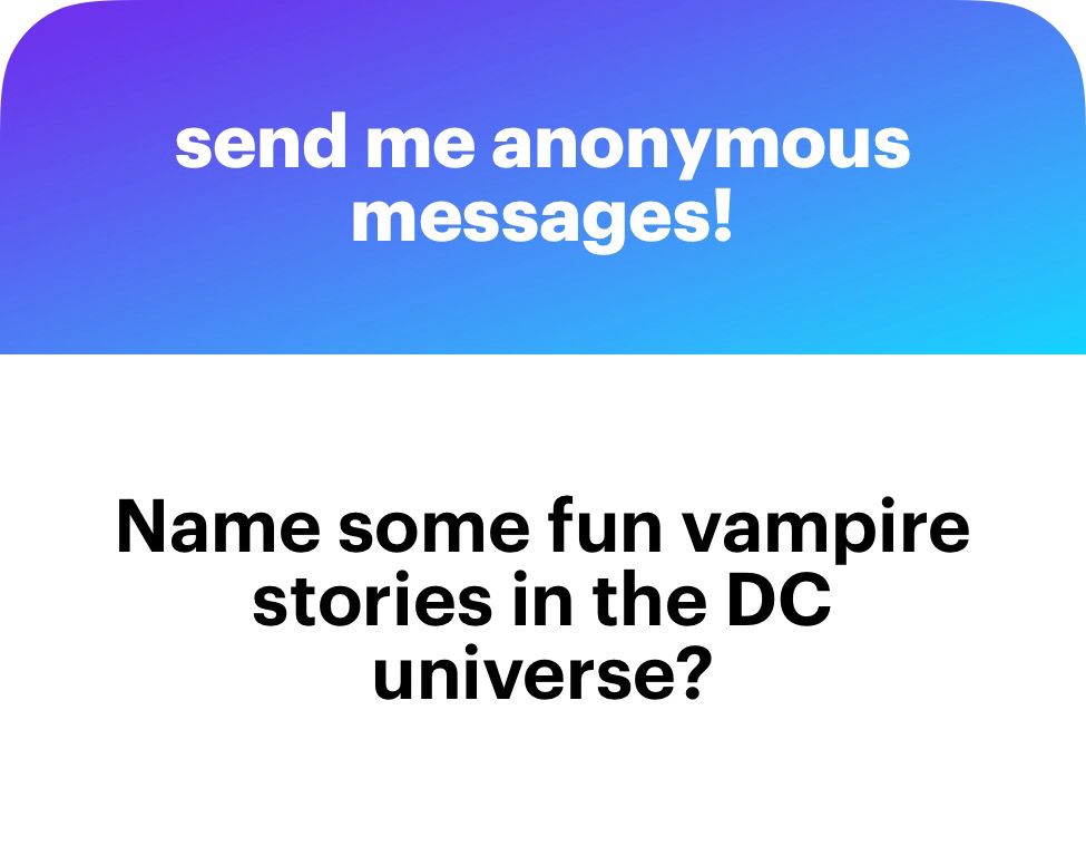 Name some fun vampire stories in the DC universe? 