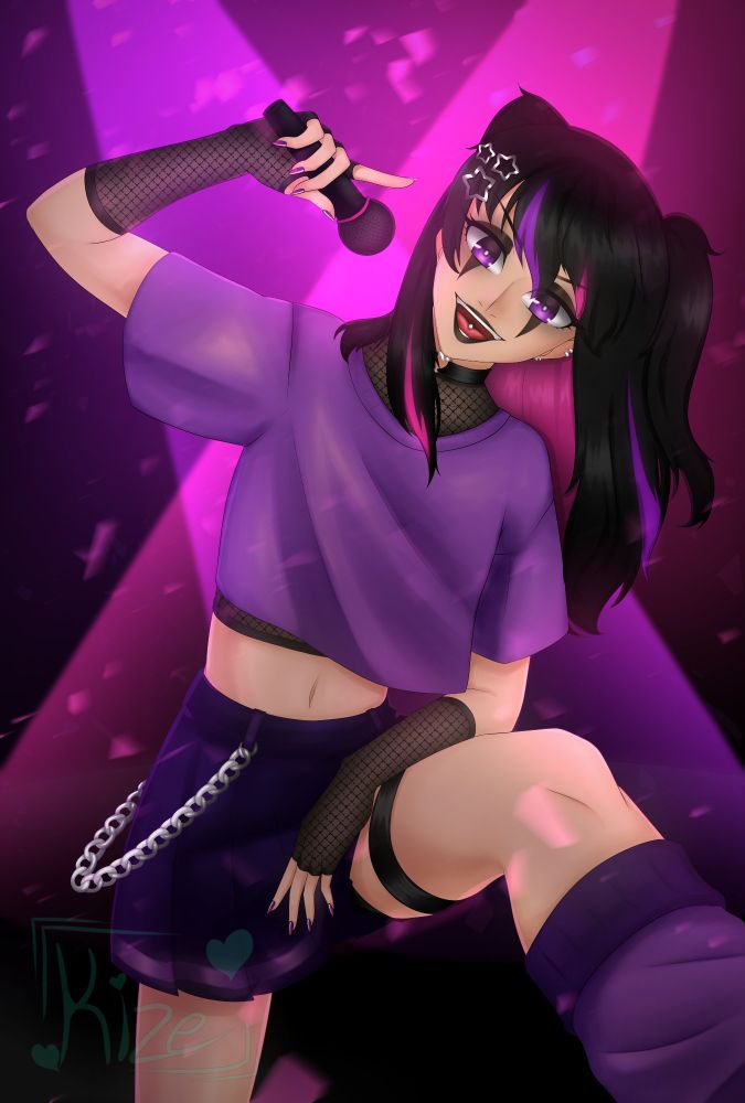 Cyberpunk DND character: Lyra