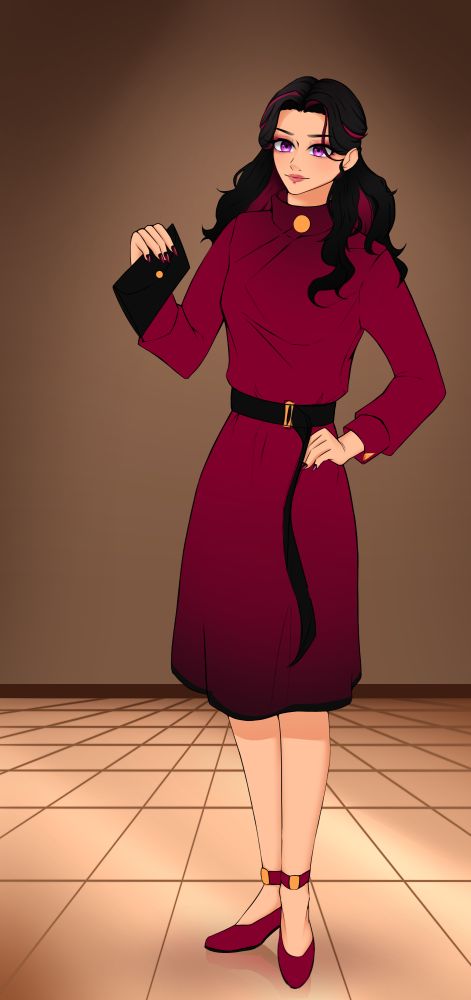 DnD OC Lyra in formal attire