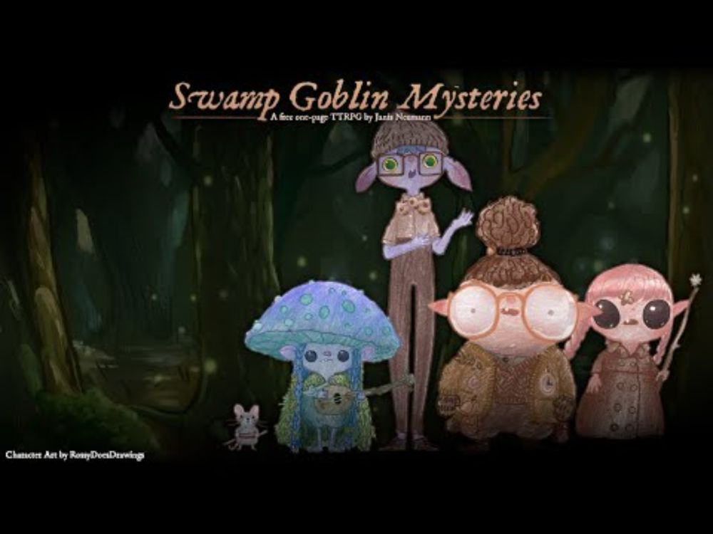 Swamp Goblin Mysteries | One-shot | GM'd by Game Creator
