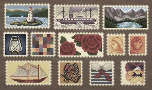 A series of new stamps