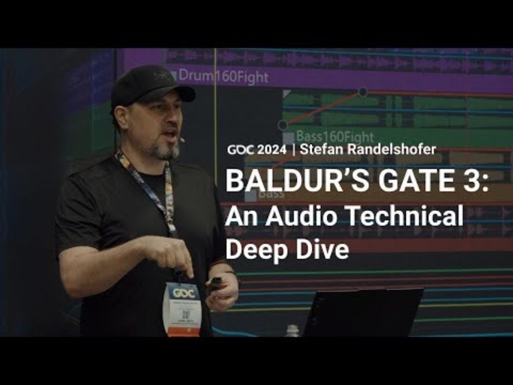 Baldur's Gate 3: An Audio Technical Deep Dive | GDC 2024