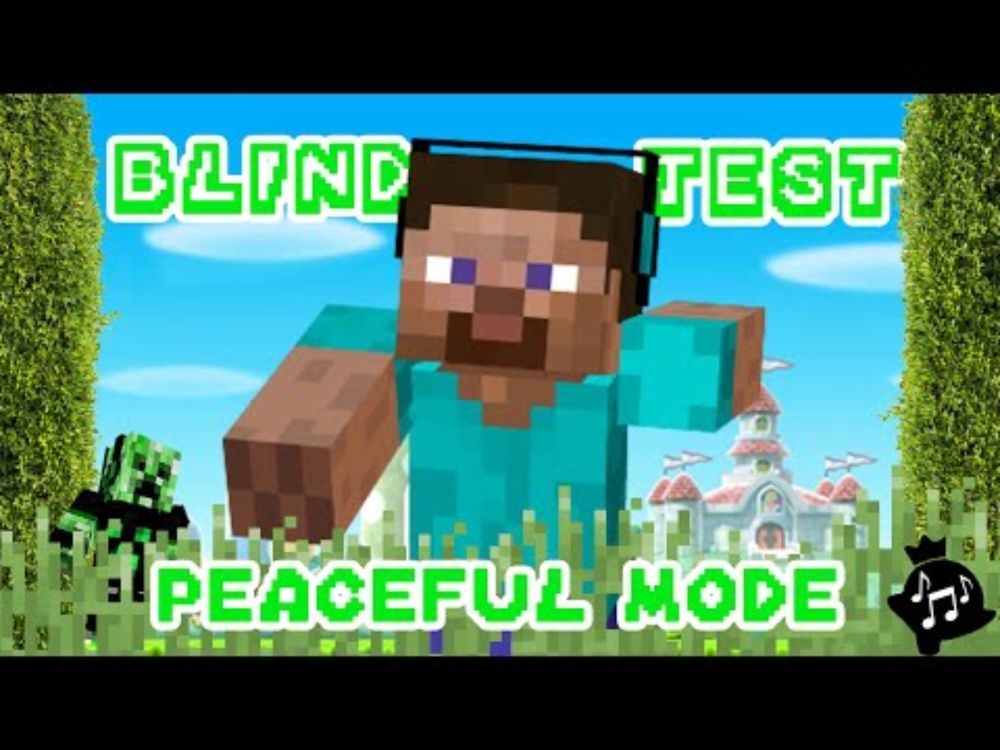 BLIND TEST de JEUX VIDÉO - PEACEFUL MODE