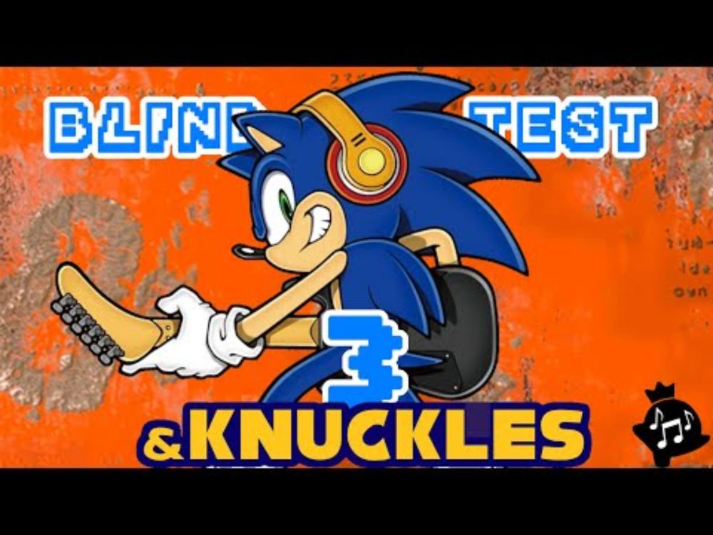 BLIND TEST de JEUX VIDÉO 3 & KNUCKLES
