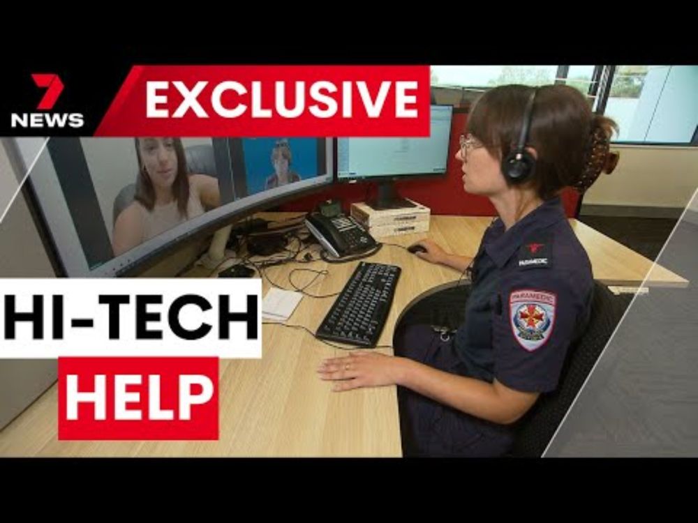 Groundbreaking video technology is helping ease the strain on Victorian paramedics | 7NEWS