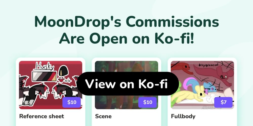 MoonDrop's Ko-fi Commissions