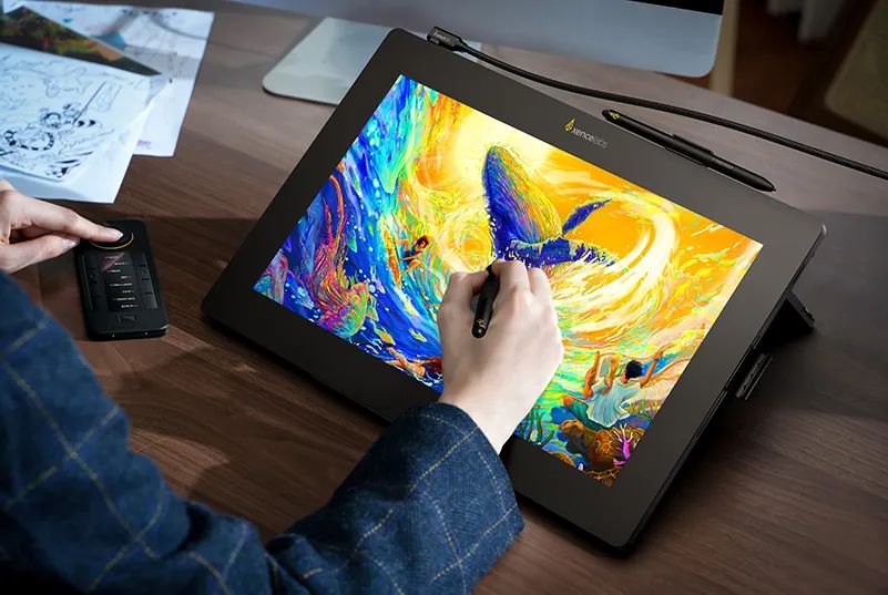 Digital tablet photo