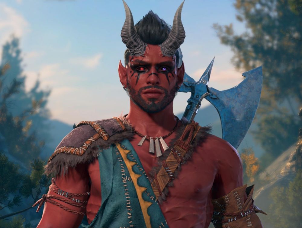 Hot demon man