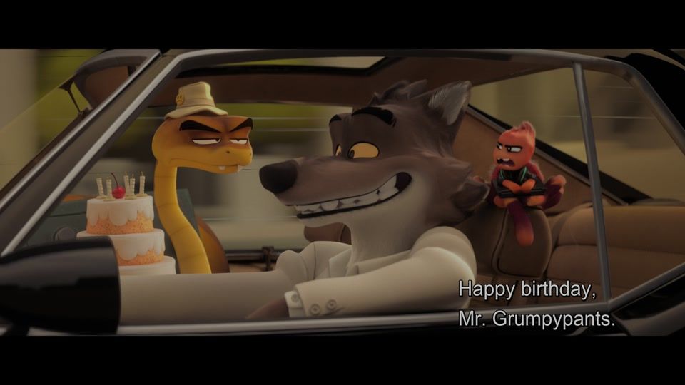 A frame from the movie 'The Bad Guys', specifically frame 263 of 5978