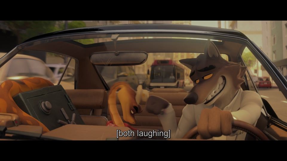 A frame from the movie 'The Bad Guys', specifically frame 175 of 5978