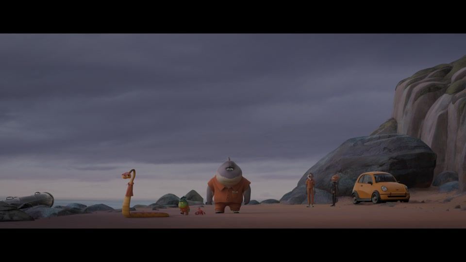 A frame from the movie 'The Bad Guys', specifically frame 3888 of 5978