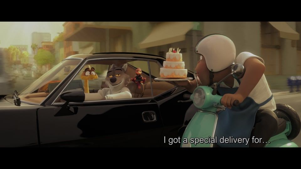 A frame from the movie 'The Bad Guys', specifically frame 257 of 5978