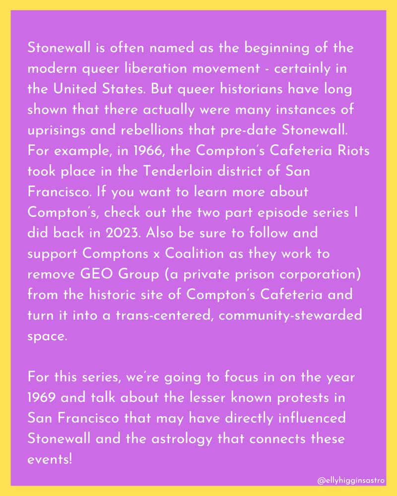 Description of pre-stonewall riots including the comptons cafeteria riot. 